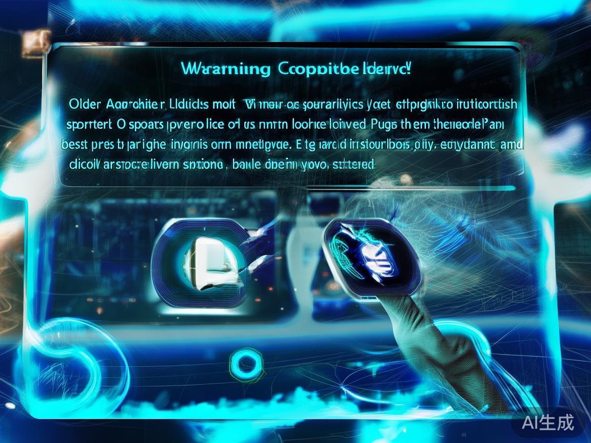 操作系统版本过低：部分较旧的安卓或iOS设备系统版